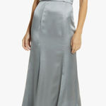 Chi Chi London Julianna Cowl Neck Satin Gown Photo 0