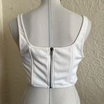 Princess Polly White Ivory Corset Tank Top 10 Photo 4