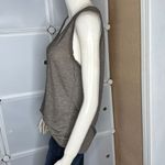 Michael Stars  Heathered Brown Flowy Tank Top Size OS Photo 1