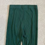 Aerie  Flare Ribbed Green Leggings Sports Yoga Workout Exercise Size XS Photo 3