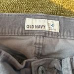 Old Navy Grey Corduroy Skinny Jeans Slim Fit Pants Runs Very Small Size 4 Photo 2
