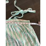 Stoney Clover Lane  Target Green White‎ Linen Blend Tie Strap Tank Top 1X Photo 5