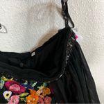 Jovani  45302A two piece floral colorful embroidered black tulle prom dress NEW 2 Photo 5