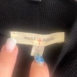 Anthropologie ✨ Pure + Good Mock Neck Black Layering Sz Large Tee✨ Photo 6