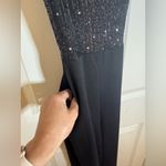 Women’s Jumpsuit, Black Sequin, Small,‎ Open Back Photo 4