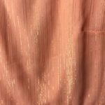 H by Halston - NEW WITH TAG HALSTON WO SZ 4 PEACH RUFFLED OPEN BACK DRESS Photo 2