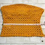 J.Crew  Mustard Crochet Tube Top Photo 5