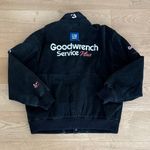 Vintage Chase Authentics Racing Jacket Dale Earnhardt Goopdwrench Size XL Black Photo 4