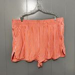 NEW Free Assembly Orange Striped Pull On Terry Cloth Beach Summer Shorts XXXL Size undefined Photo 0