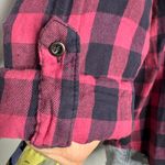 Cotton On Roll Up Long Sleeve Hidden Button Down Gingham Casual. Size Small Photo 4