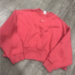 Nike Women's Rose Pink Crewneck Sweatshirt Photo 4