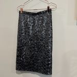 BB Dakota  black sequin pencil skirt. Size small Photo 8