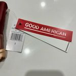 Good American  The Liquid Mix Strappy Back Sports Bra Photo 3