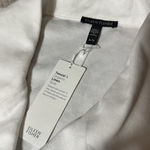 Eileen Fisher NWT Tencel Linen Blend Slub Jacket Open Front White XL - READ Photo 7