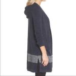 Barefoot Dreams Coastal Hooded Sweater Hoodie Stripe Pockets Cozy Chic Photo 11