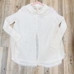 NWT Boutique Lightweight off white sweater S/M Photo 4