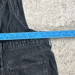 Madewell  Adirondack Shorts Womens Small Overalls Washed Black Shortalls Denim Photo 7