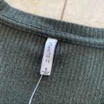 Z Supply  Dark Green Longsleeve Thermal Top Sz Sm Photo 1