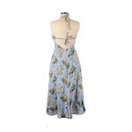 Reformation NWT Jana in Yucatan Toucan Snake Linen Tie Back Midi Dress 8 $218 Photo 1