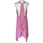 BCBGMAXAZRIA Haylee Halter V-Neck Asymmetric Dress Size Small Photo 1