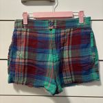 Free People  Isla Plaid Shorts Photo 0