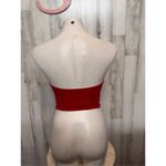 Ambiance Red Strapless Zip Photo 1