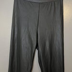 BP Faux Leather Leggings Womens Small Black High Rise Imitation Leather Pants Photo 0