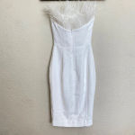 House Of CB House of‎ CB 'Bianca' White Feather Strapless Dress NWOT size XS Photo 8