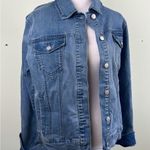 Isaac Mizrahi True Denim Classic Jean Jacket Size 4 Photo 3