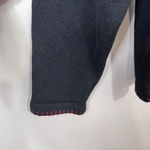 Vtg Christmas Cardigan Ugly Sweater Black XL Bling 90s Y2K Snowflake Sleigh Photo 7