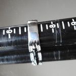 Stylish Women's Black Onyx Silver Ring with CZ Accents, Size 7 Photo 9