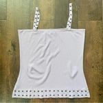 Bisou Bisou BISOU Jeans lavender knit tank top, size XL Photo 1