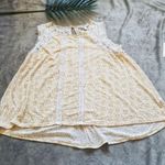 LC Lauren Conrad Lace Back Sleeveless Tunic, L Photo 2
