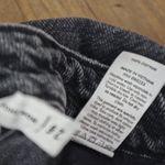 PacSun 100% Cotton Black Distressed Denim Mom Shorts Size 26" Photo 1