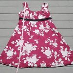 Monsoon  UK Floral Print Sleeveless Silk Dress Photo 7