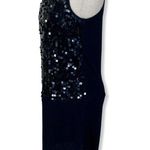 Romeo + Juliet Couture Romeo & Juliet Black sequin mini dress medium sleeveless cocktail party clubwear Photo 2