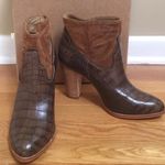 Matisse Footwear MATISSE Understated ‘Done and Dusted’ Oak Leather western Bootie Photo 1