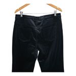Ellen Tracy Velvet Pants Cropped Career Casual Blue Women Size 12 Photo 6