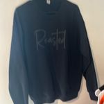 Black Graphic Sweatshirt Size L Photo 0