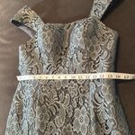 Tea Length Gray Mother of the Bride Dress Chiffon Jacket Corset Back Size 12 NEW Photo 8