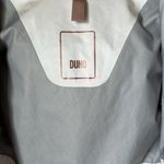 Duno white mixed media cropped puff down jacket Size M Photo 12