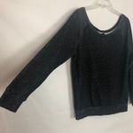 Bobi Revolve  Space Sleeve Black Sweater XS Photo 4