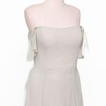 Jenny Yoo  -  Bridesmaid Elsie Off The Shoulder Flutter Sleeve Chiffon Dress Photo 11