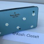 Kate Spade embroidered Large slim bifold wallet Photo 3