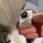 Cute steel blue ribbed button front tank dress midi bodycon Size M Photo 4