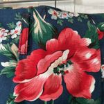 Talbots Vintage  floral maxi-pencil 100% cotton skirt - Size 10 Photo 8