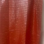 Jessica McClintock  Red shimmery scarf. Photo 4