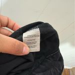 Princess Polly Lou Carpenter Black Denim Shorts Size 4 Photo 8