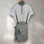 Tuckernuck Pomander Place Green Gingham Frida Wrap Dress Linen Blend Sz XL Photo 4