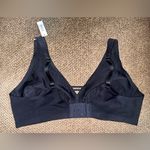 Soma Essentials Wireless Unlined Bra black sz 38DD $62 Photo 3